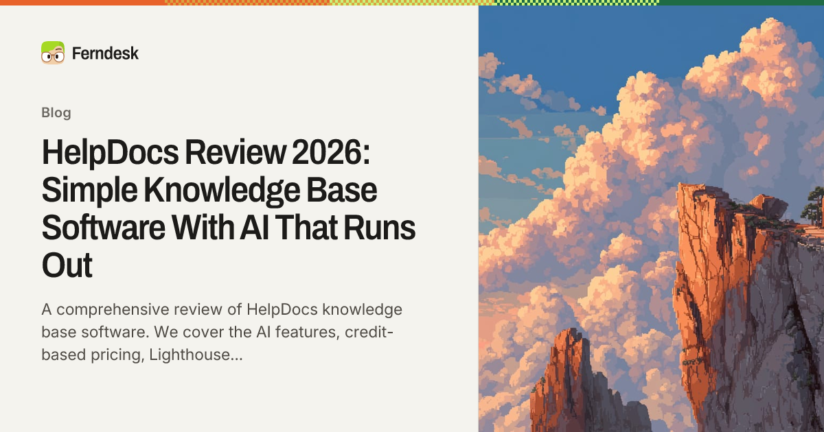 HelpDocs Review 2026: Simple Knowledge Base Software With AI That Runs ...